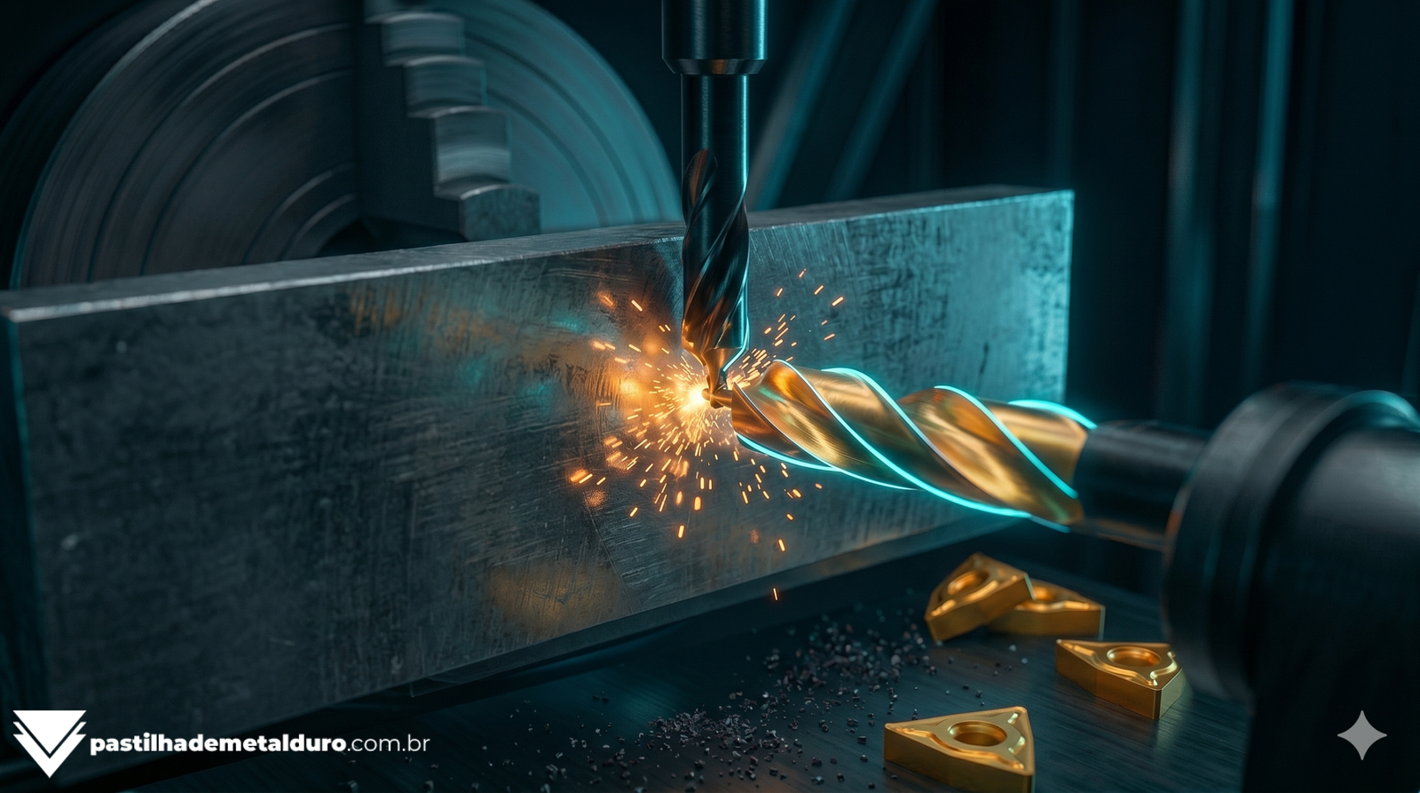 Pastilhas de CBN e Cerâmica: O Guia Definitivo para Torneamento Duro (Hard Turning)