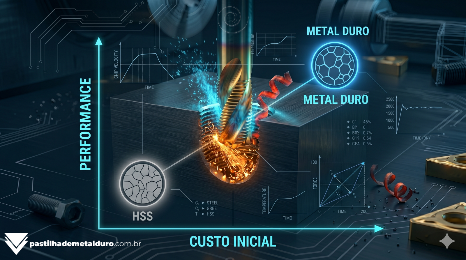 Refrigeração de Alta Pressão na Usinagem CNC: O Guia Definitivo do Fluido de Corte