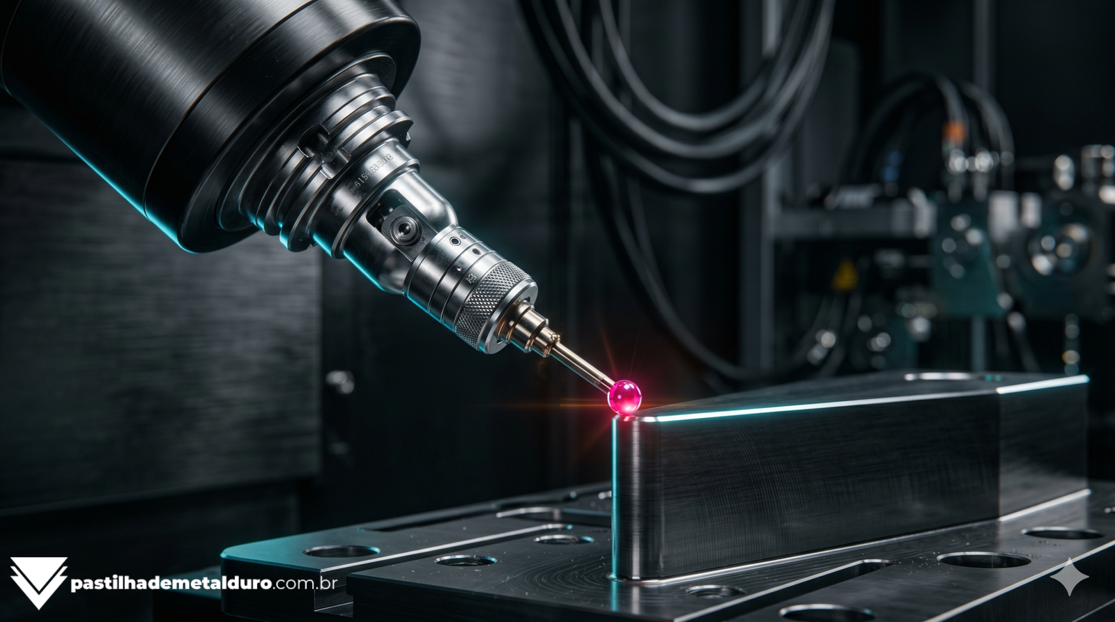Apalpador CNC (Probe): Automação de Setup e Medição em Processo