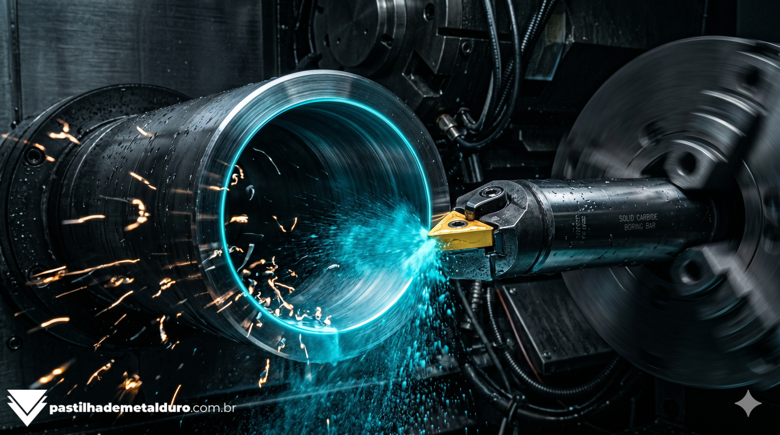 Barra de Mandrilar: O Guia Definitivo para Torneamento Interno CNC